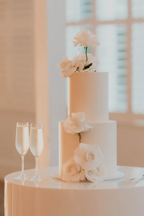 Minimalistic Wedding Cake