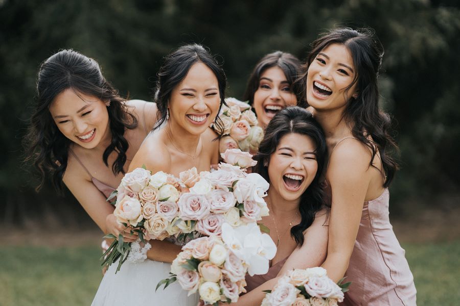Laughing Bridesmaids Melbourne