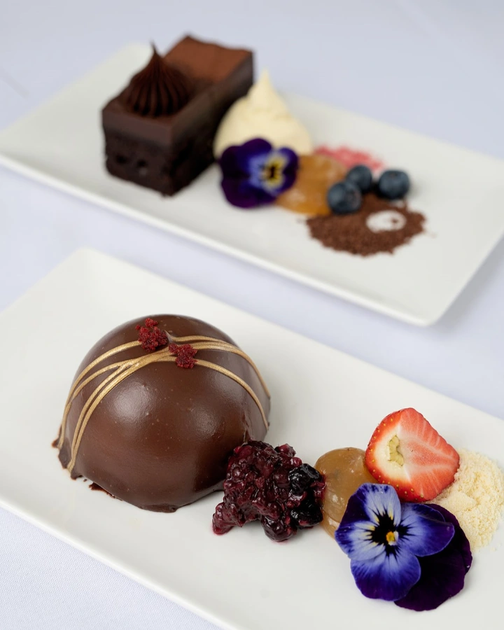 Black Forest Dome Dessert