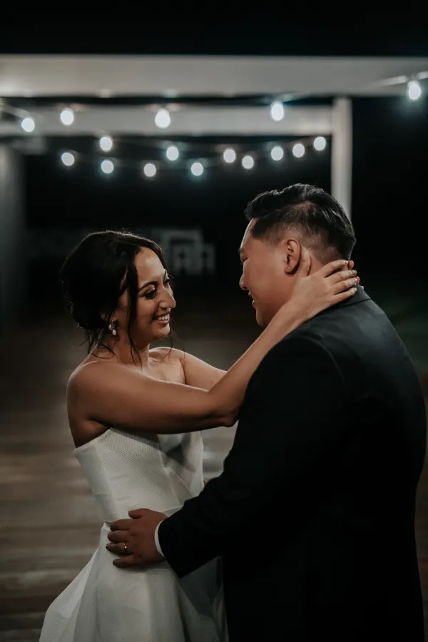 Romantic Night Time Wedding Photos