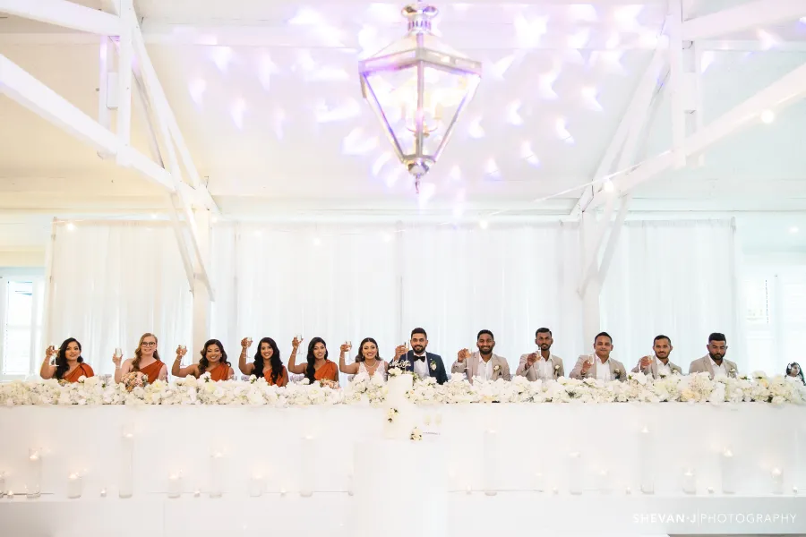 Large Wedding Venue Table