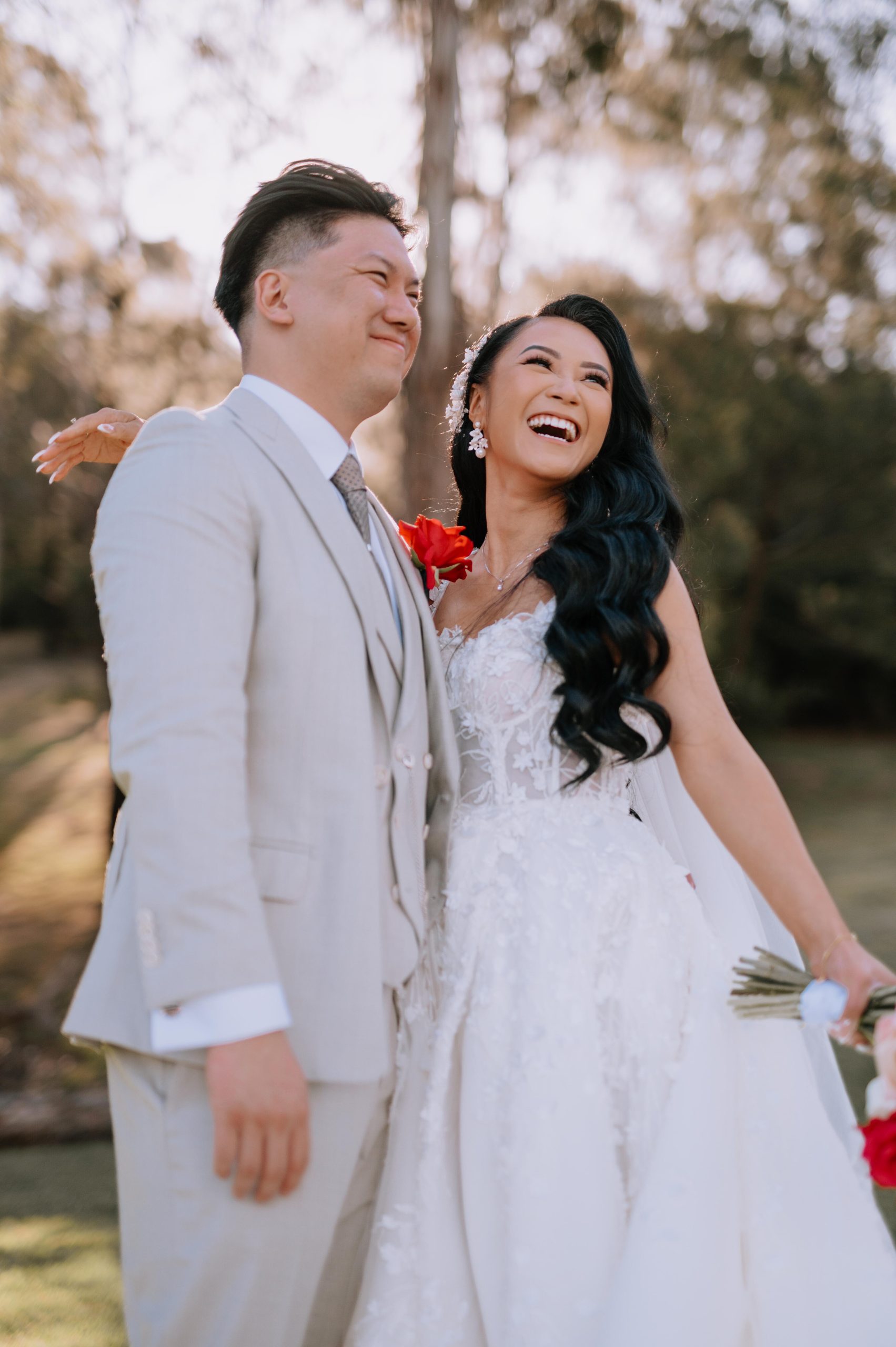 Vietnamese Wedding Couple