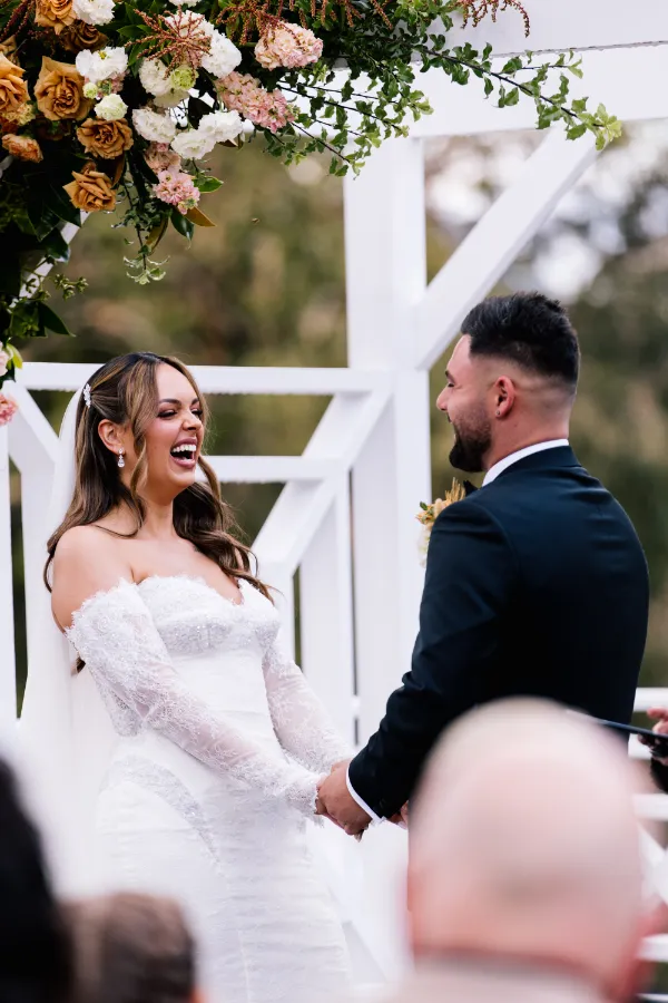 Fun wedding ceremony Melbourne