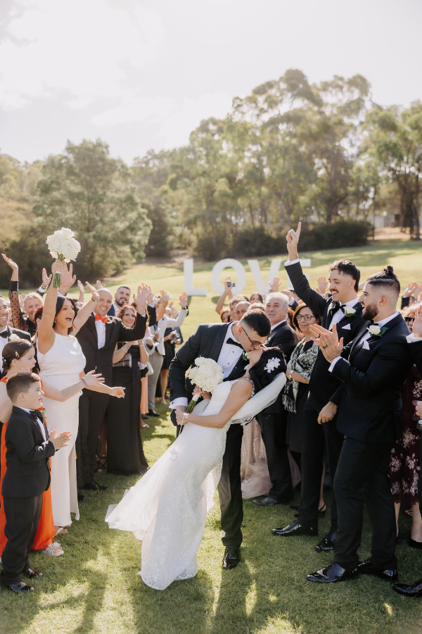 Wedding Group Photo Celebration