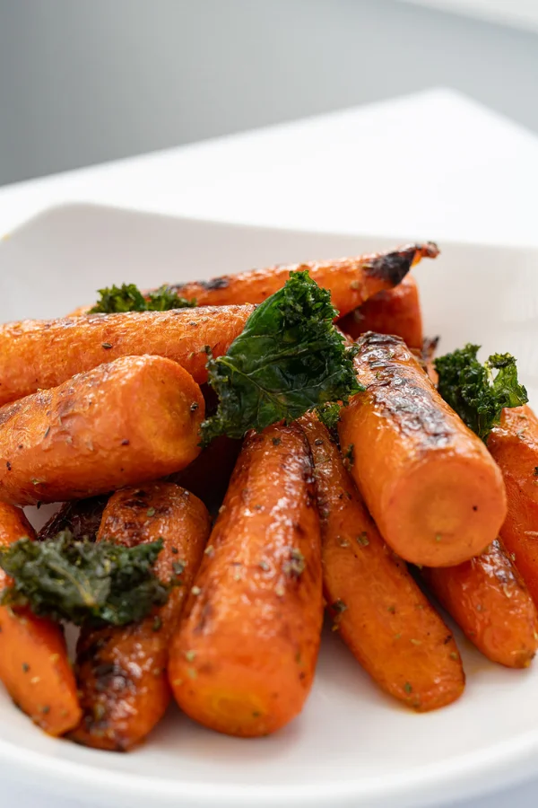 Orange and Ginger Glazed Carrots Shared Hot Side Dish