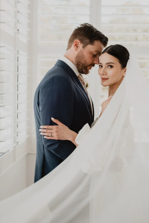 VIP Bridal Suite Couple Close Up