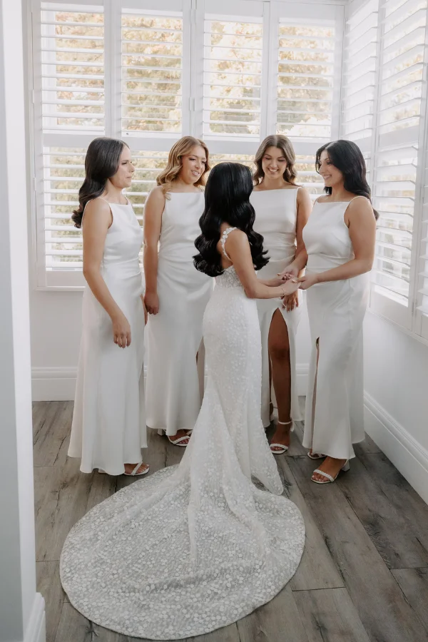 VIP Suite Bridesmaids Getting Ready