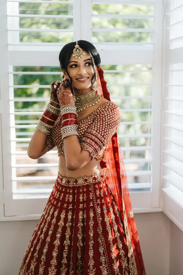 VIP Suite Getting Ready Hindu Wedding Ceremony