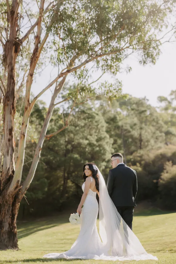 Natural Wedding Photo
