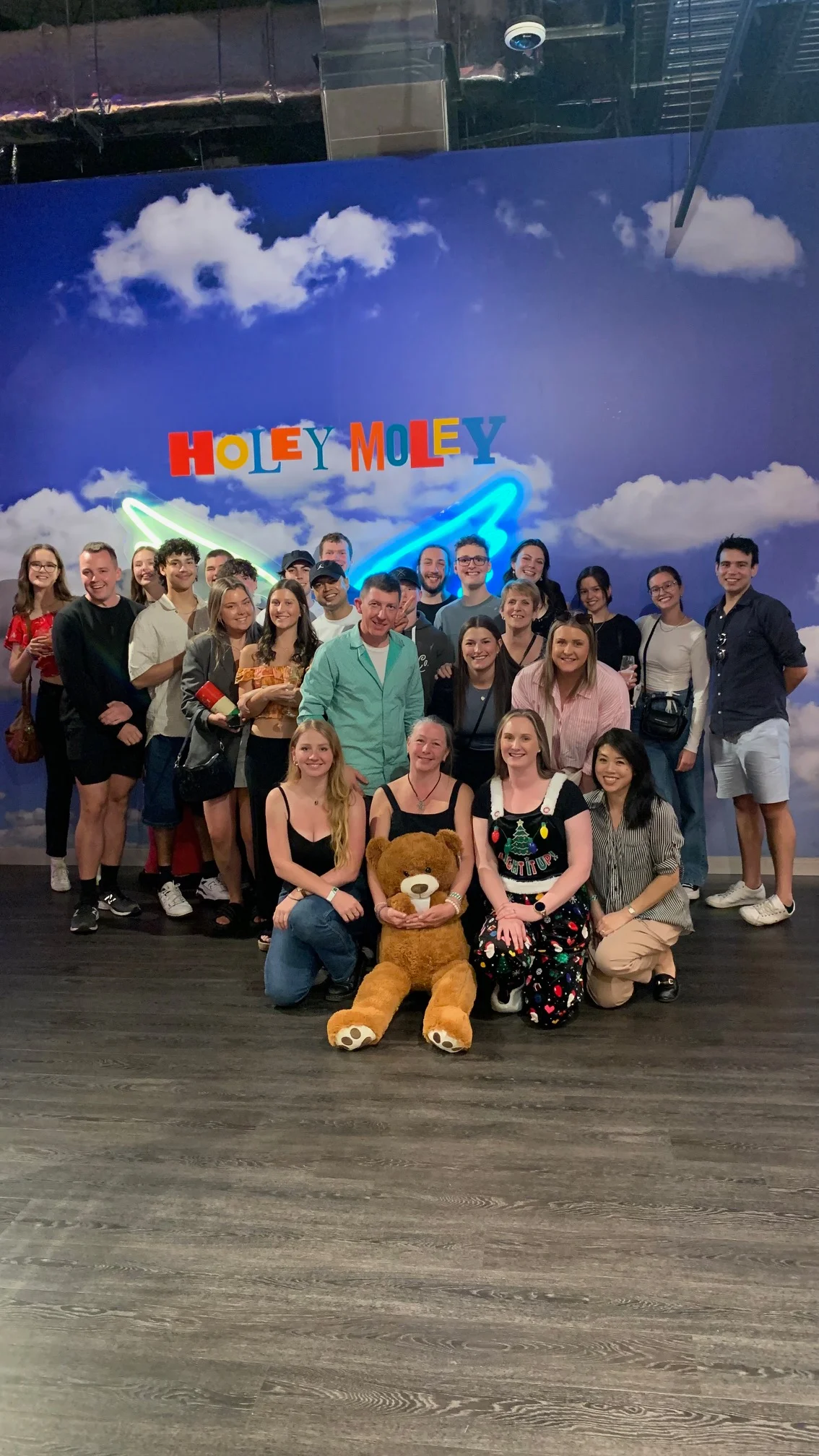 Bramleigh Estate General Manager David with team for team building activity