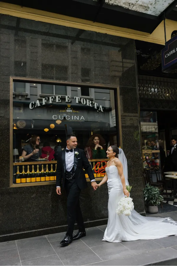 Cutting Wedding Cake