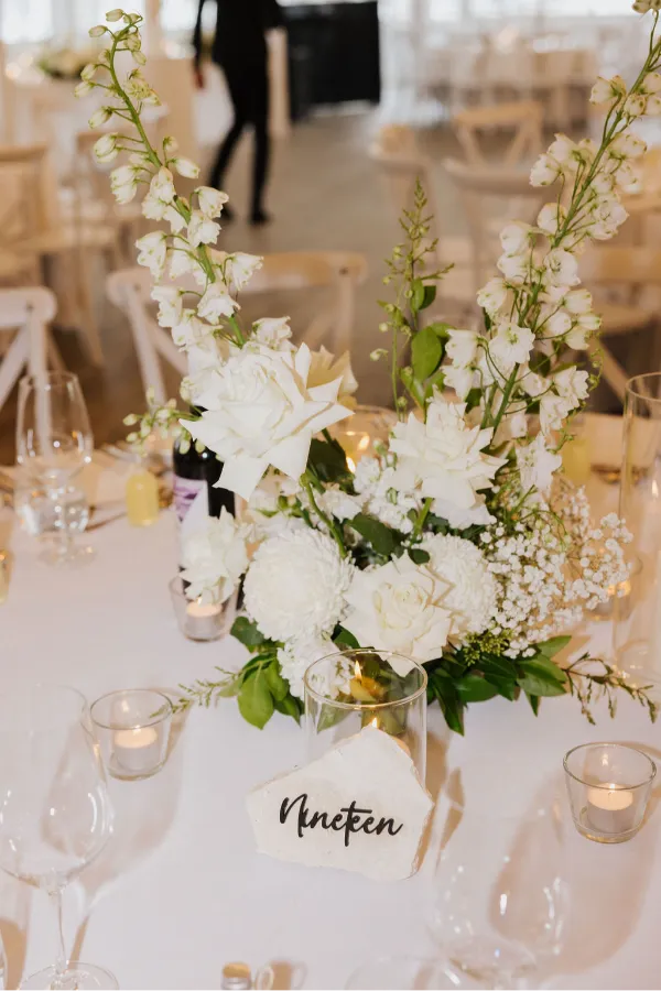 Wedding Table Florals