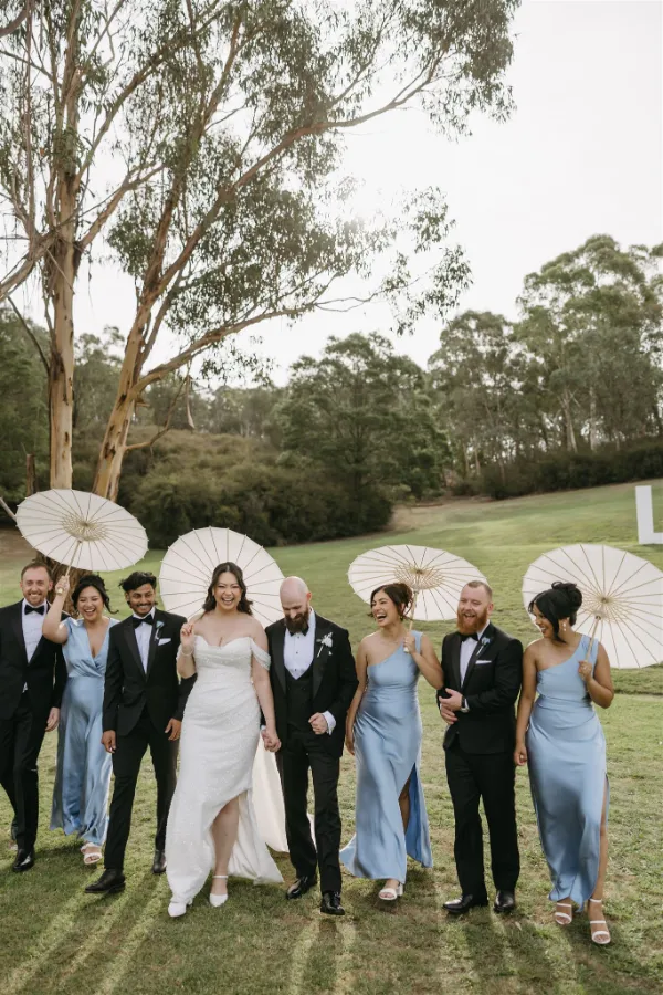 Yarra Valley Wedding Party