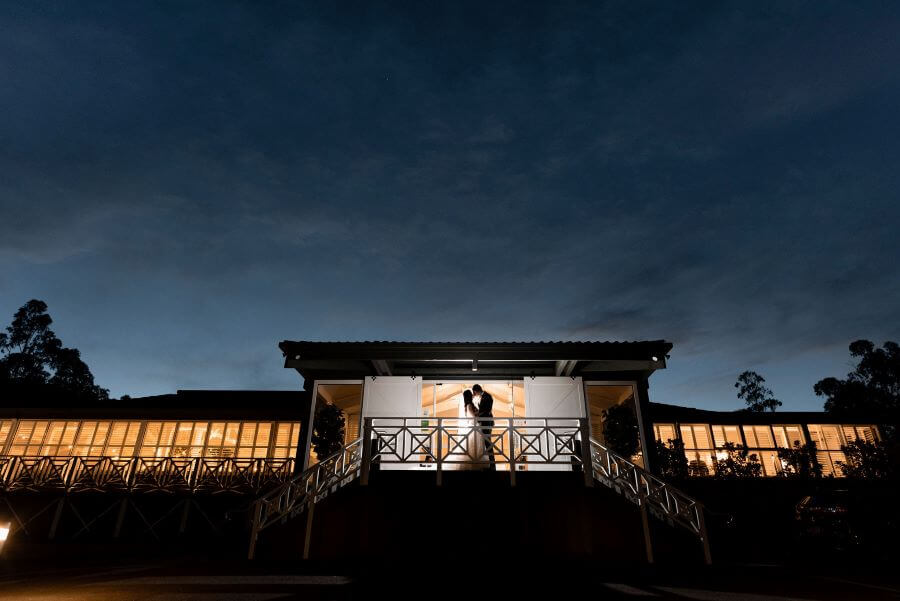 Receptions for weddings outside Bramleigh Estate