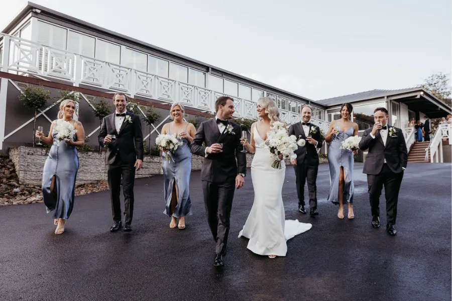 Bridal Party Driveway