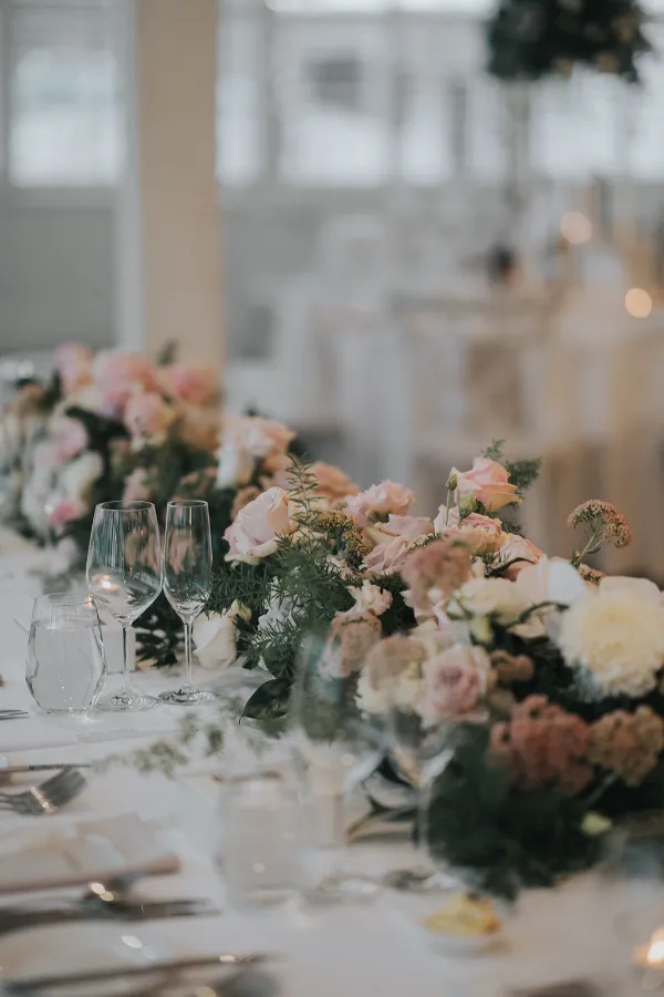 Bridal Table Florals