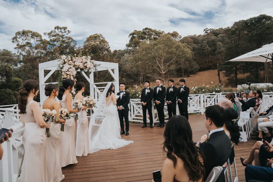 Luxury Wedding Venues Melbourne Outdoor Ceremony