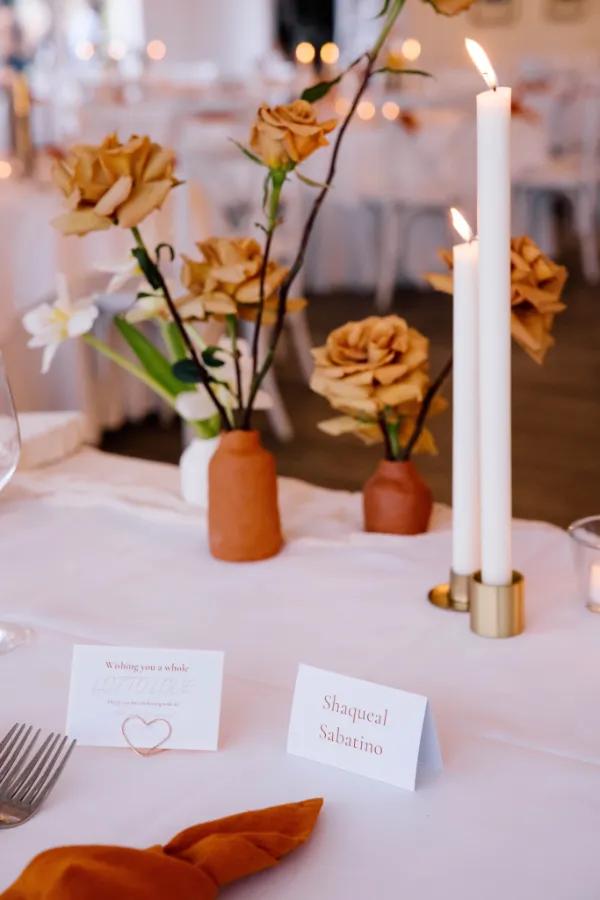 Wedding Table Florals