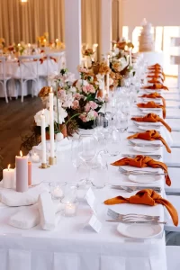 Bridal Table Terracotta Styling