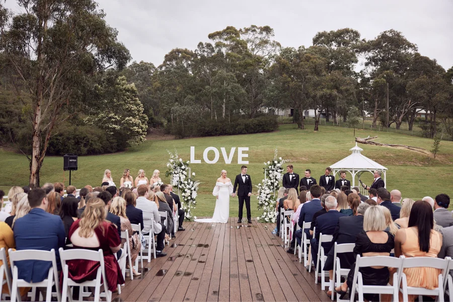 Bramleigh Estate Weddings with Views Yarra Valley