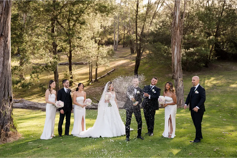 European Wedding Champagne