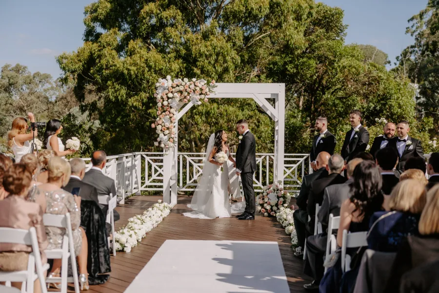 Wedding Vows Outdoor Wedding Ceremony