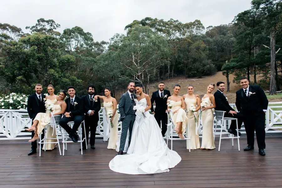 Yarra Valley Wedding Party