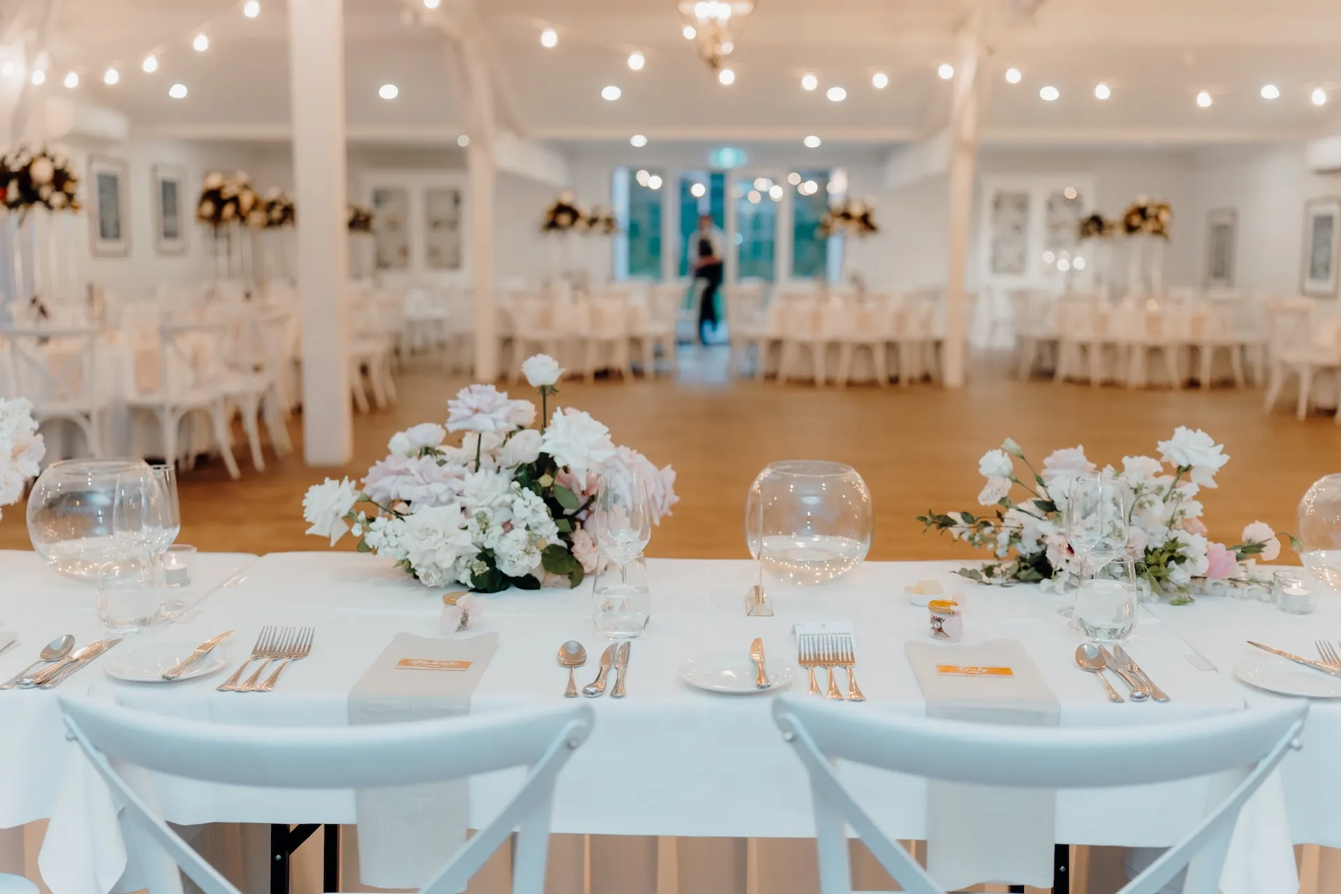 Bramleigh Estate wedding reception venue styling