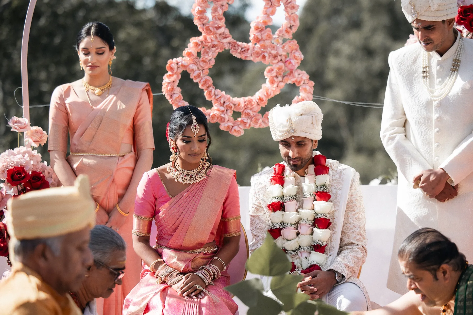 Hindu wedding ceremony venue Melbourne Bramleigh Estate