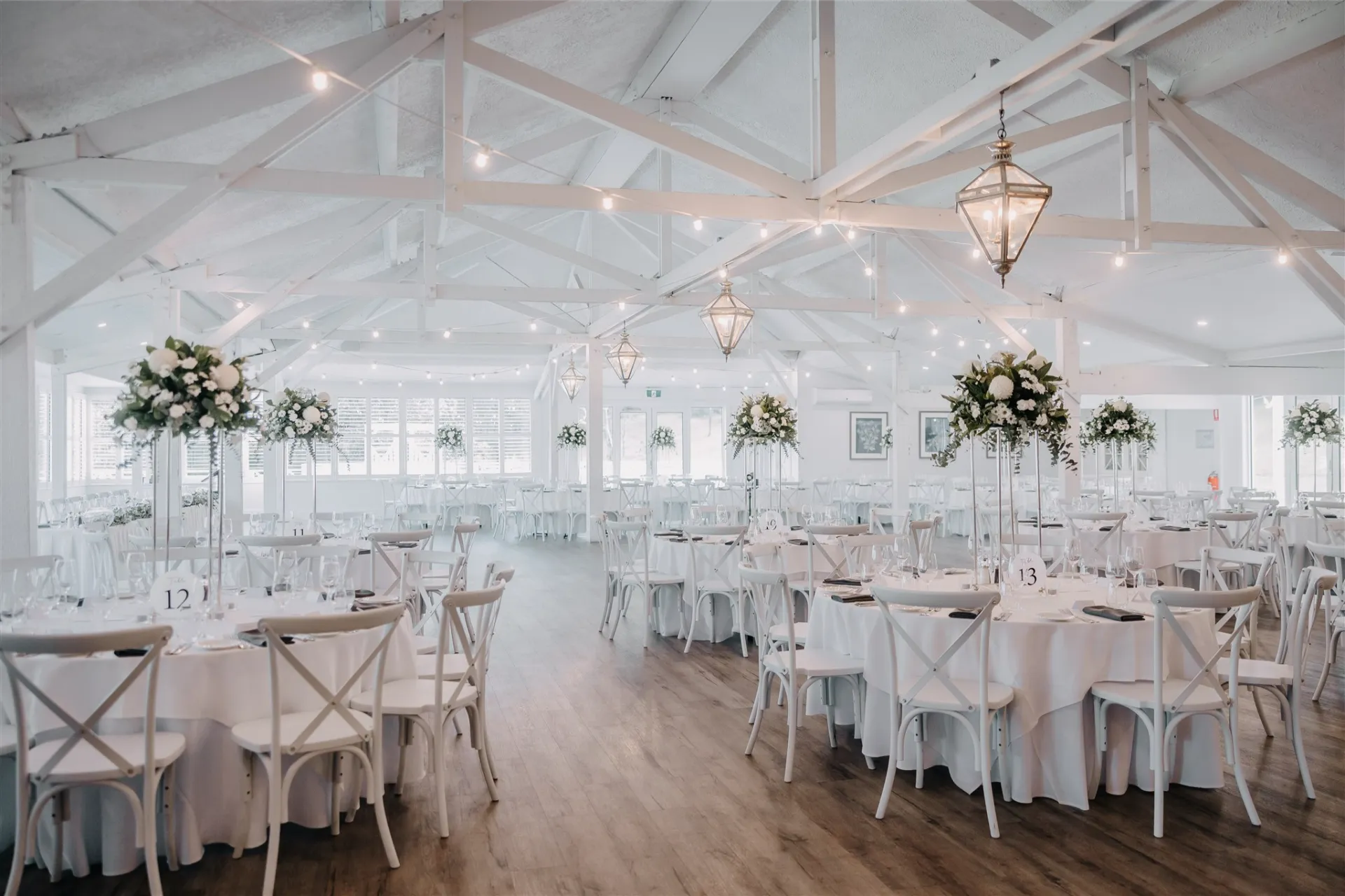 Hamptons style wedding venue Bramleigh Estate