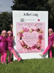 Pink Ladies Sold-Out Event Sign for Bramleigh Estate Community Connections